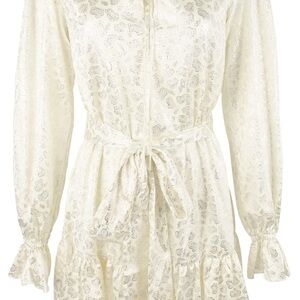 Chic White Lace Dress